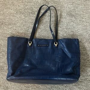 DVF royal blue tote
